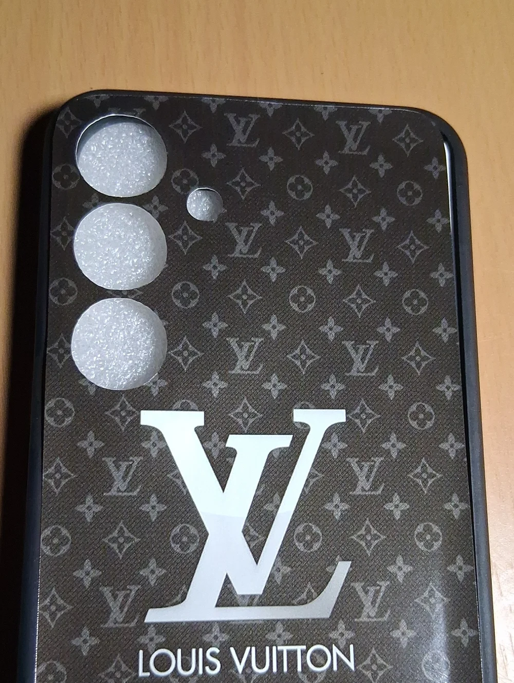 Louis Vuitton Black Monogram LV Logo Phone Case Galaxy S24